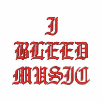 I BLEED MUSIC HOODIE