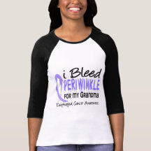 I Bleed Periwinkle For Grandma Esophageal Cancer Tees