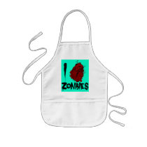 i bloody heart zombies aprons