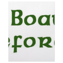 I Boat Therefor I Am letterhead