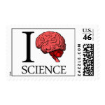I Brain Science (I Know science) (I Love Science) Stamp I Brain Science (I Know science) (I Love Science) Stamp