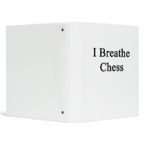 I Breathe Chess Vinyl Binder