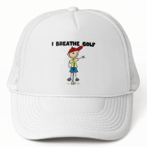 I Breathe Golf Tshirts and Gifts hats by stick_figures I Breathe Golf Tshirts and Gifts hats