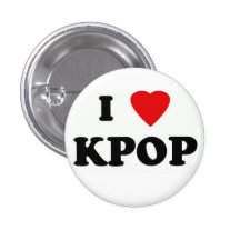 I brochei love kpop pinback button