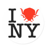 I Bug New York Sticker