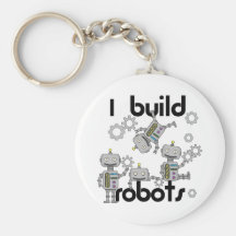 I Build Robots Key Chains