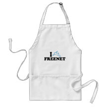 I Bunny Freenet Apron