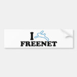 I Bunny Freenet Bumper Sticker