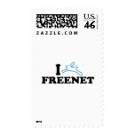 I Bunny Freenet Postage Stamp