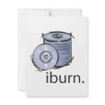 i burn iburn blank discs disks custom invite