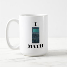 I "calculator" Math Mug