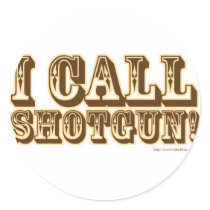 I call Shotgun stickers