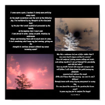 I came upon a gate, I pushed it slowly...Poster posters by pammys I came upon a gate, I pushed it slowly...Poster posters