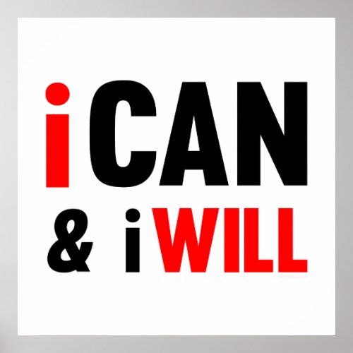 I Can And I Will Print