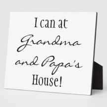 I can at .. plaque
