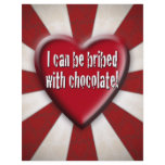 I can be bribed with chocolate! flyers