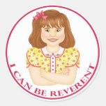 I Can be Reverent Stickers