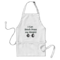 I can bench press my own weight aprons