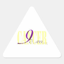 I Can. . . Cancer Triangle Stickers