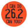 I can do 26.2 -- Can you?