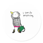 I can do anything. stickers