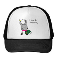 I can do anything. trucker hat