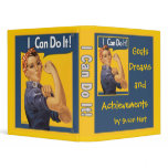 I Can Do It Goals and Achievements Binder Book