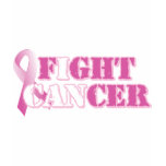 I can fight cancer (pink) tee shirt