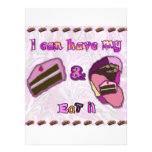 i can have my cake and eat it custom invites