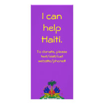 I can help Haiti Rack Card