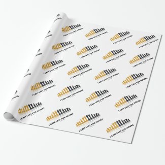 I Can Last For Hours (Chess Humor Chess Set) Wrapping Paper