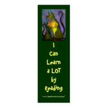 I Can Learn (dragon) bookmark profile cards