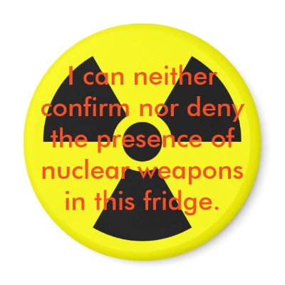 I can Neither Confirm Nor Deny the Presence Magnets by zipflmeister