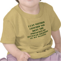 I can neither confirm nor deny the presence of ... t-shirts