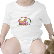 I can RAWR, Just Like Mommy cute baby dragon girl Tees
