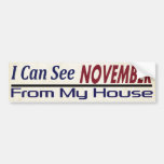 I Can See November From My House Bumper Sticker