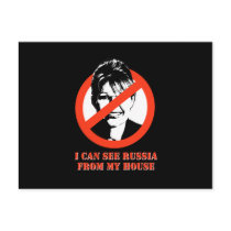 I can see Russia from my house postcards by AntiPalin I can see Russia from my house postcards