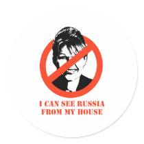 I can see Russia from my house stickers by AntiPalin I can see Russia from my house stickers