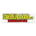 I Can Spell bumper stickers