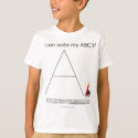 I can Write my ABC's t-shirts