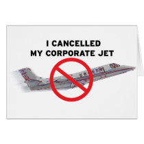 I Cancelled My Corporate Jet cards by WordsAndWisdomTees I Cancelled My Corporate Jet cards