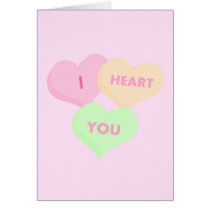 I (Candy) Heart You Card