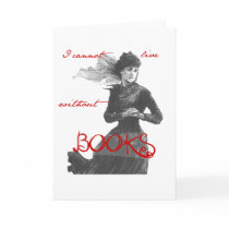 I Cannot Live Without Books cards by friendlyspirit I Cannot Live Without Books cards