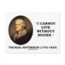 I Cannot Live Without Books Post Cards