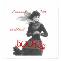 I cannot Live without Books posters