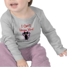 "I Can't Hear You!"--Hilarious Cat Gifts Tee Shirt