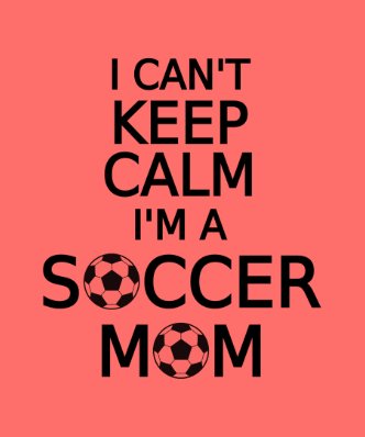 I can&#39;t keep calm, I am a  soccer mom Tee Shirt