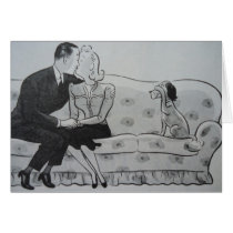I Can't look Greeting Card