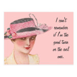 I can't remember... post cards