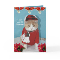 I can't wait 'til Christmas! cards by myrtieshuman I can't wait 'til Christmas! cards